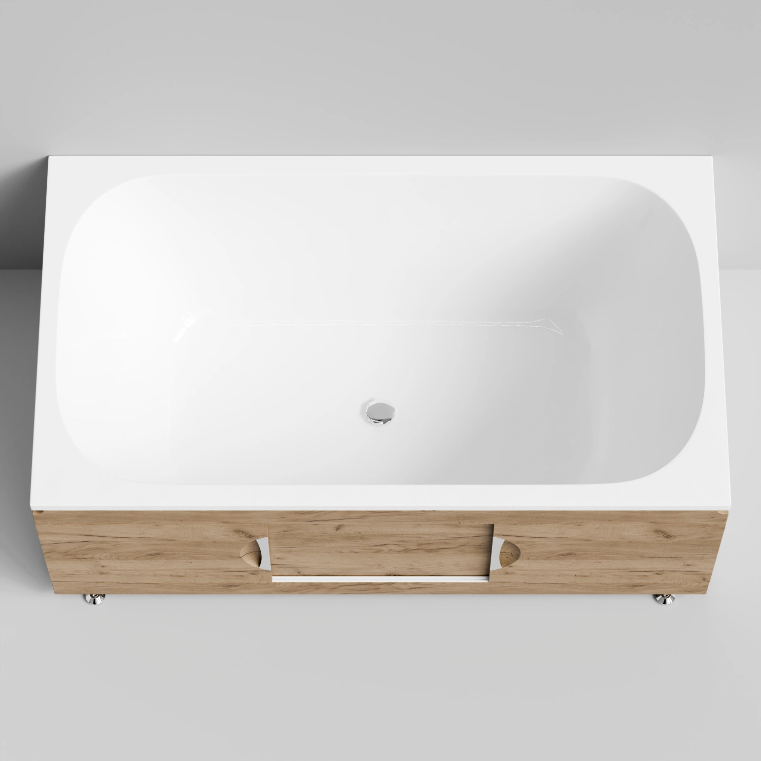 Экран под ванну Vod-ok Топ 150 раздвижной Дуб Тортуга