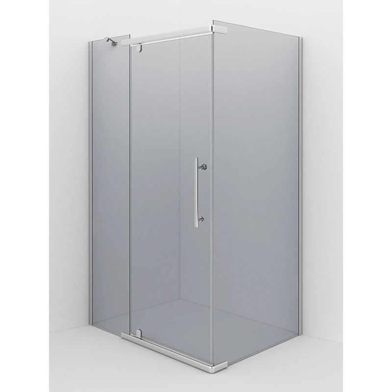 Душевой уголок Erlit ER10112H-C2 120х90 прямоугольный, без поддона, тонированное стекло, хром