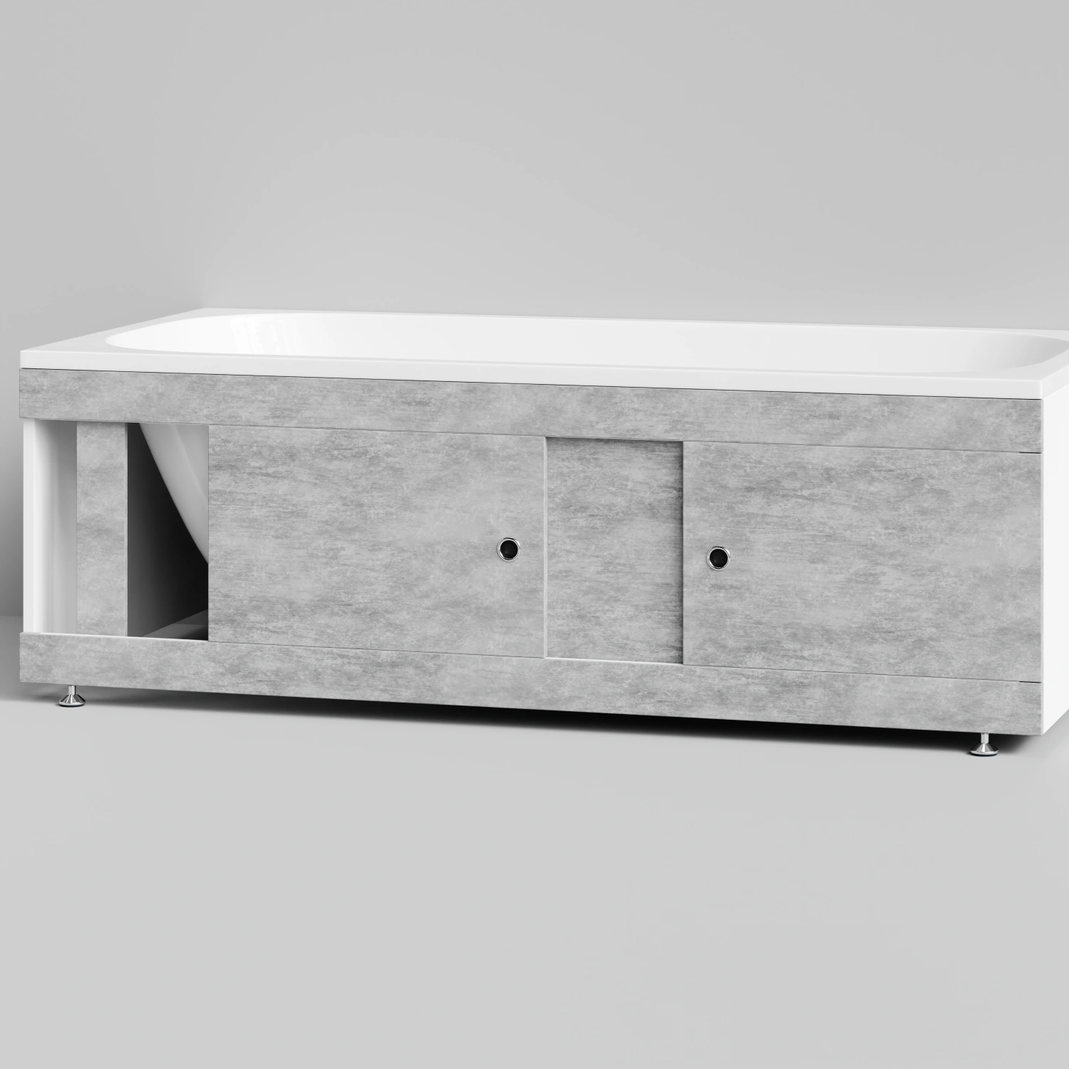 Экран под ванну Vod-ok Купе 170 раздвижной Горный камень