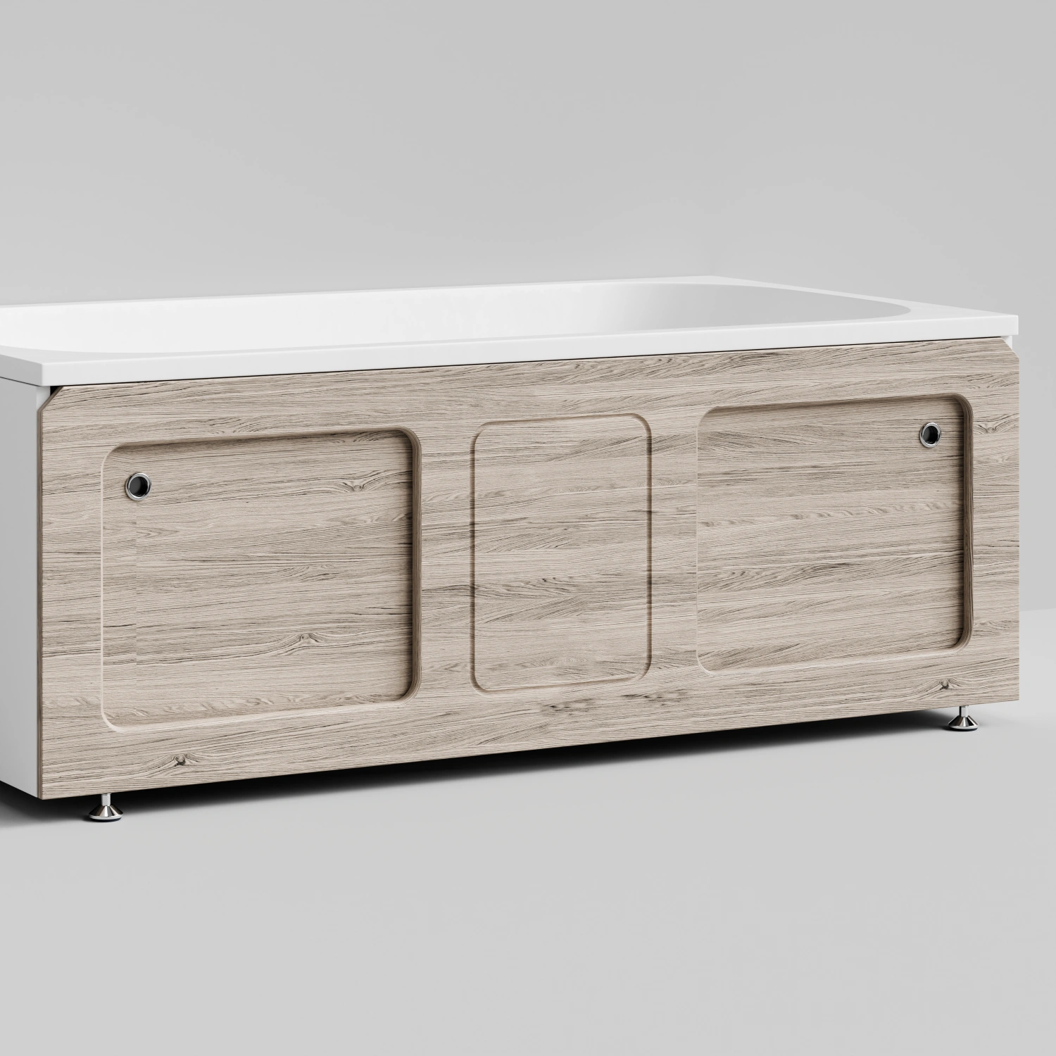 Экран под ванну Vod-ok Хит 150 раздвижной Дубослив ореховый светлый