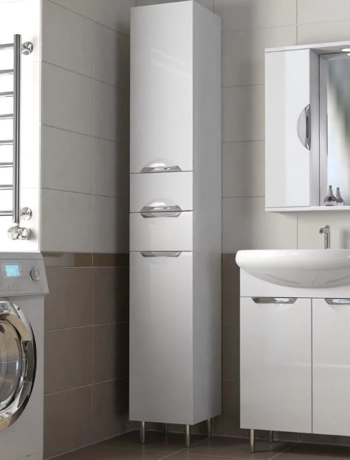 Пенал Emmy Милли 30 L/R напольный, белый