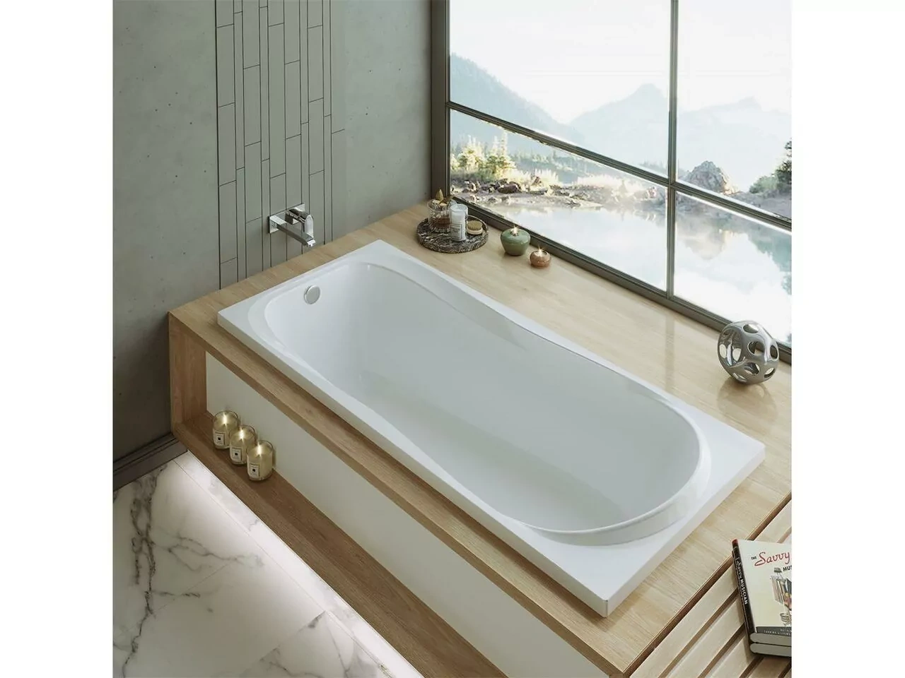 Ванна акриловая Alex Baitler Saima 170x70