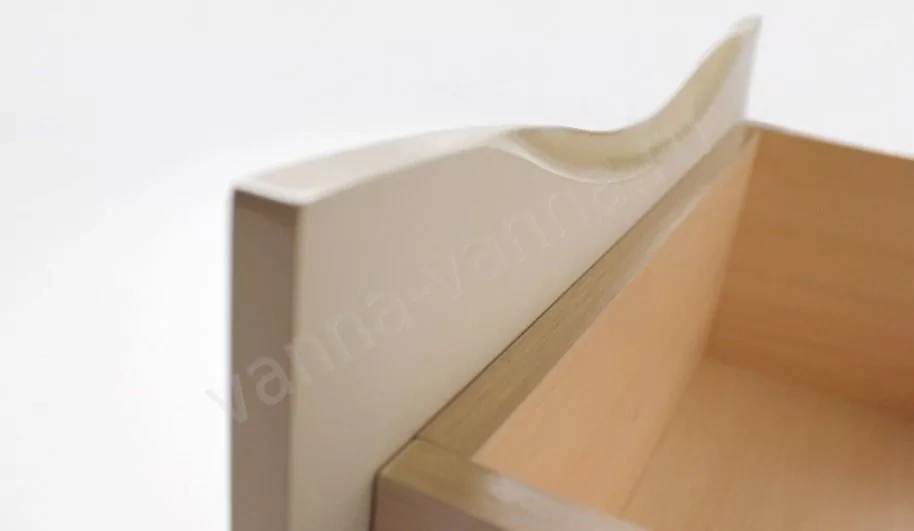 Тумба подвесная Alavann Alta 60 с раковиной Элеганс 60, белая