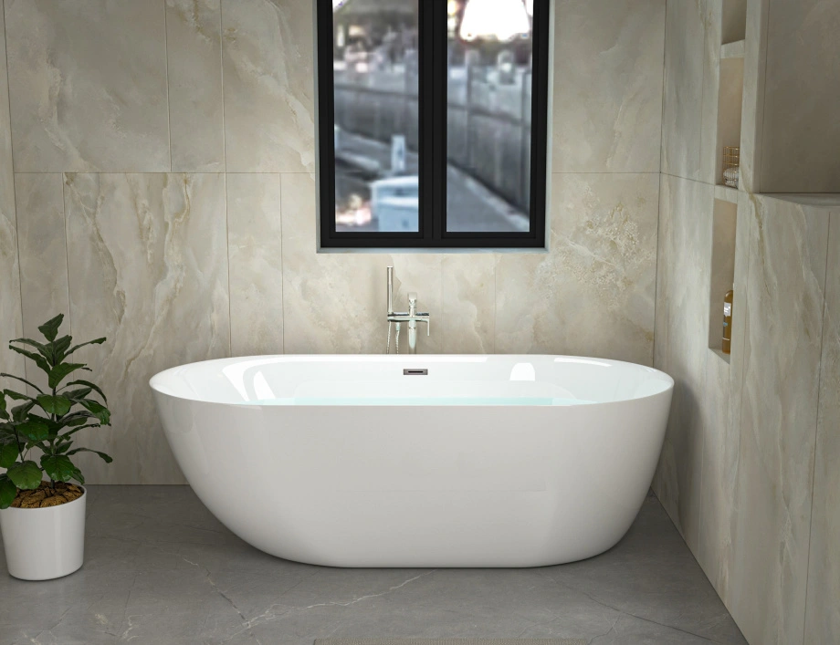 Ванна акриловая Ceruttispa COMO отдельностоящая (1700x750x560)