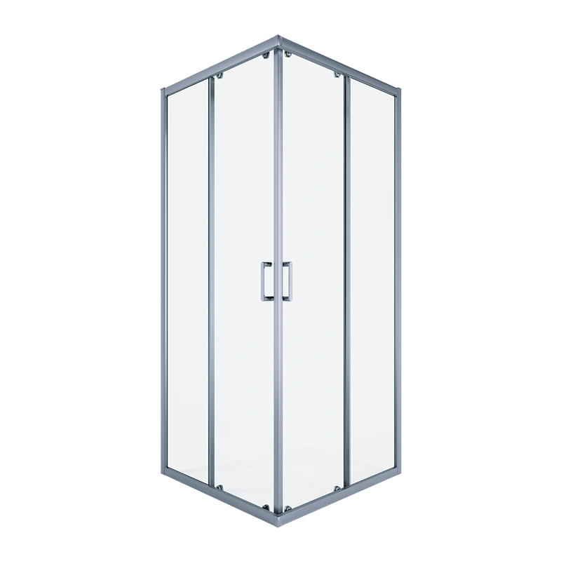 Душевой уголок Alex Baitler AB1490X1 90х90 квадратный, без поддона, прозрачное стекло, хром