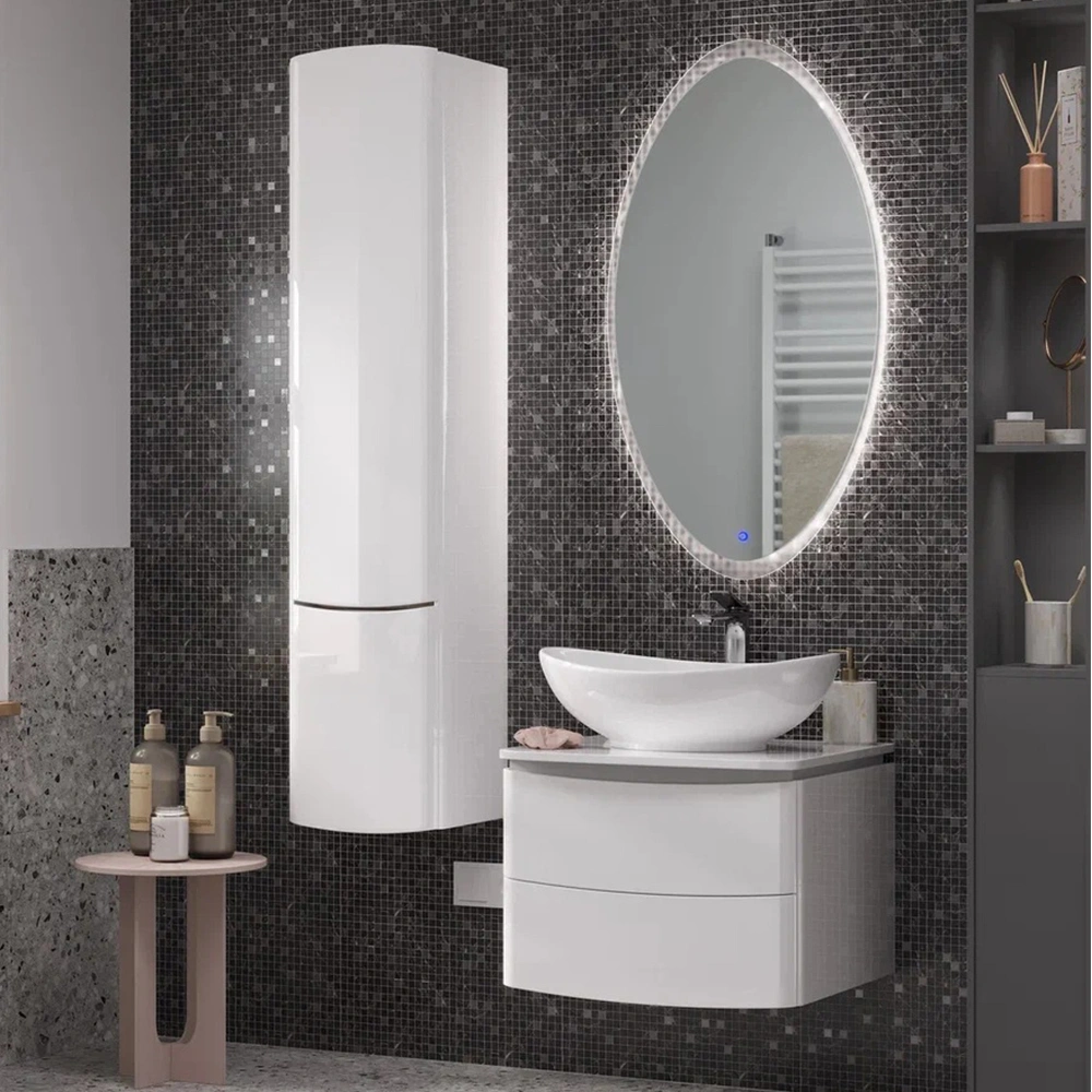 Пенал Velvex Luna 35 см, белый