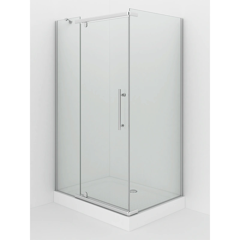 Душевой уголок Erlit ER10112H-C1 120х90 прямоугольный, без поддона, прозрачное стекло, хром