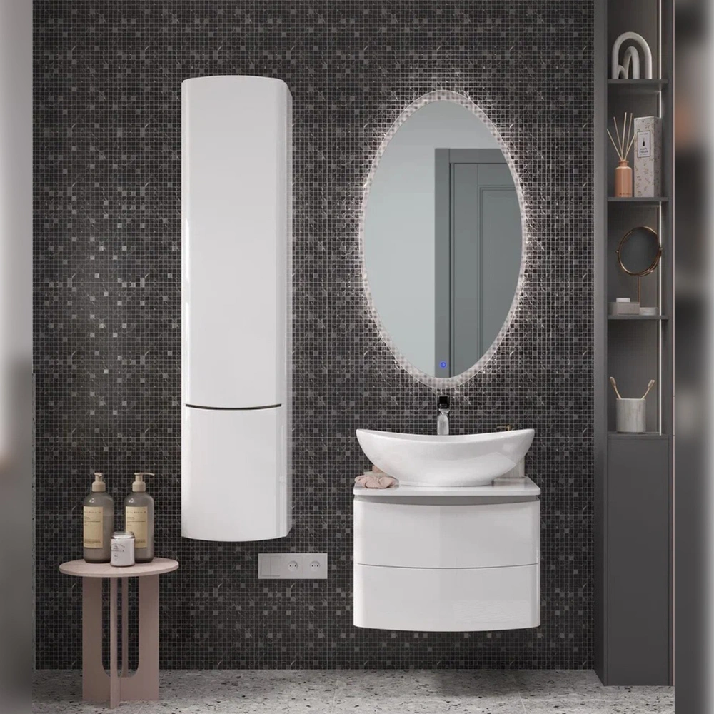 Пенал Velvex Luna 35 см, белый