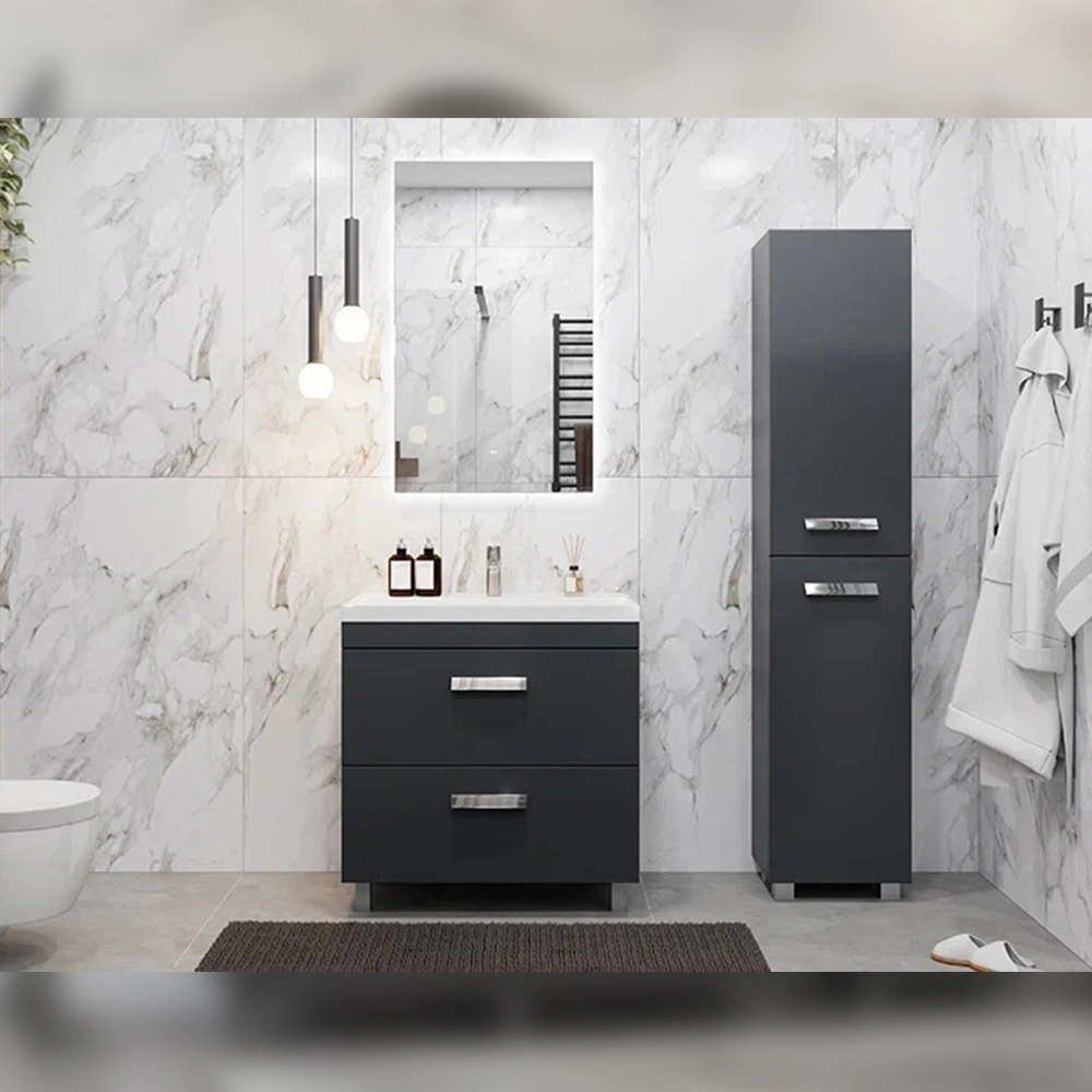 Пенал Velvex Orlando 40 см, графит