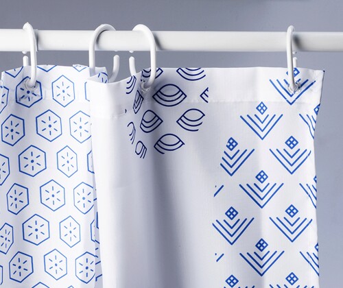 Тканевая шторка WasserKraft Rhein SC-62101