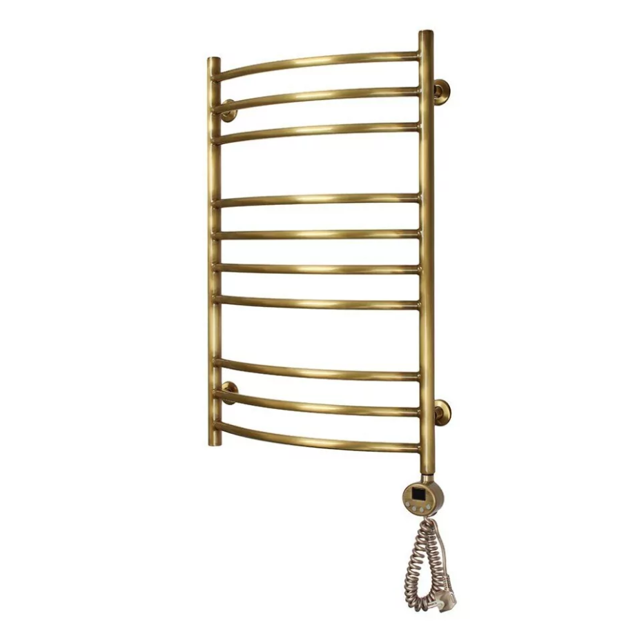 Полотенцесушитель электрический Domoterm Калипсо П10 500x800 R правый, античная бронза