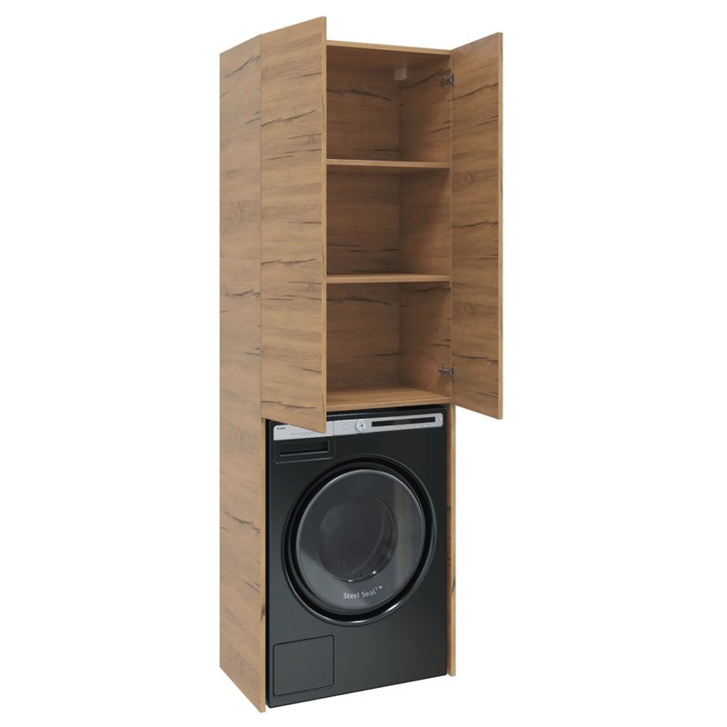 Шкаф-пенал напольный SanStar Lavanti 65 для стиральной машины Дуб вотан