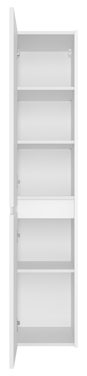 Пенал Brevita Balaton 35 подвесной, L, белый