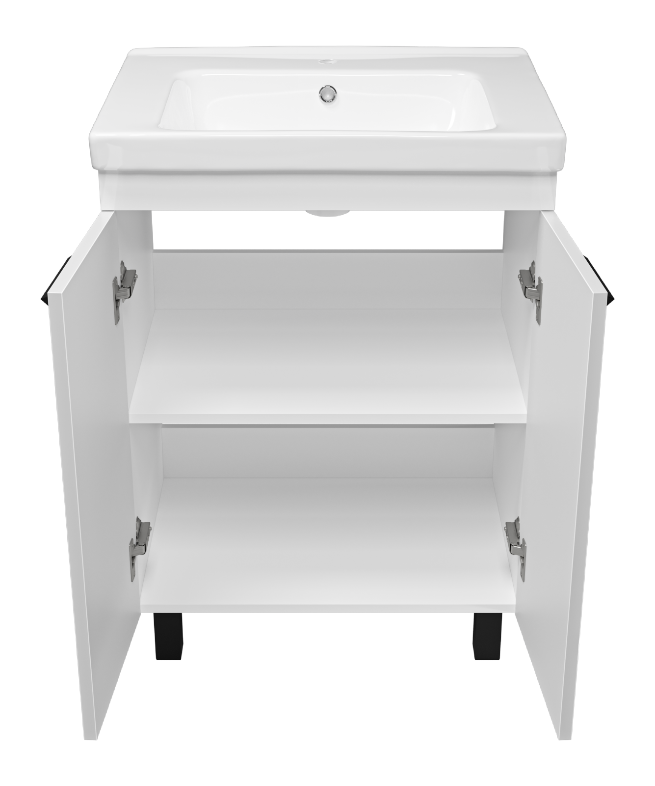 Тумба с раковиной Misty Спарта 65 белый