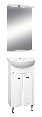 Тумба с раковиной Misty Соло 40 белый