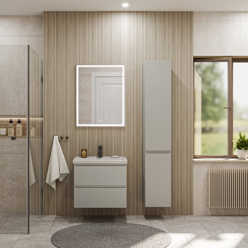 Пенал подвесной SanStar Riana, Grey