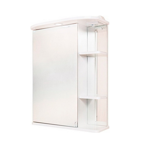 Зеркало-шкаф Onika Карина 55.01 L свет, белый