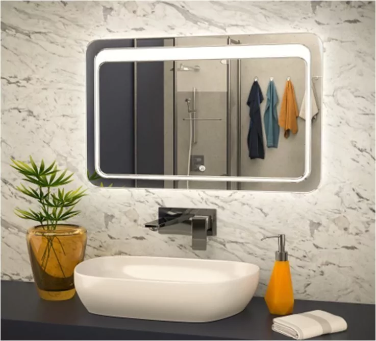 Зеркало Emmy Эрика Люкс 70 свет, сенсор, антизапотеватель