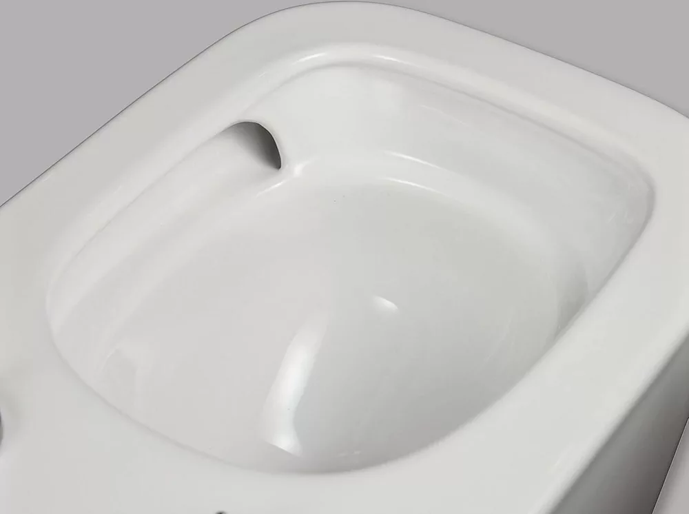 Унитаз Iberica Blanca Toledo Alto IB.TLA.231.1B1 подвесной, безободковый, белый от магазина Vanna-Vanna.ru!