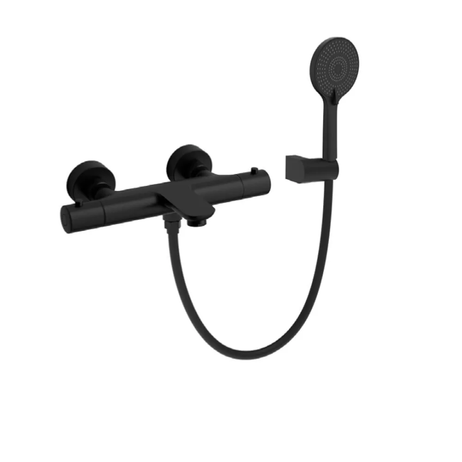 Смеситель для ванны Raiber Graceful RPB-008 черный матовый