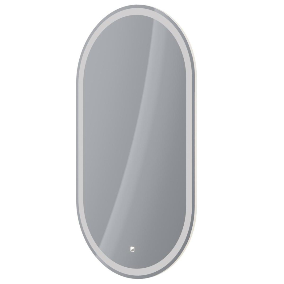 Зеркало Dreja Luno 55x100 см, белый