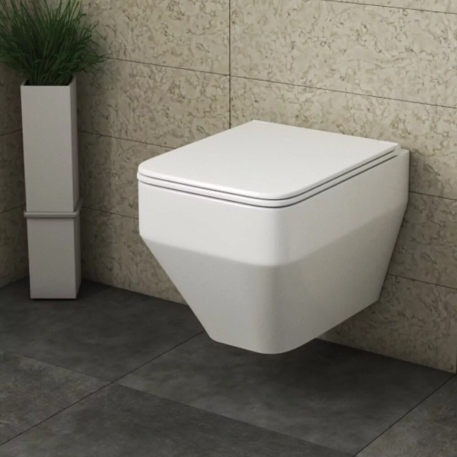 Унитаз Owl 1975 Eld Ruta-H подвесной, с микролифтом, белый