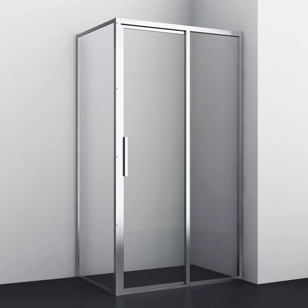 Душевой уголок WasserKraft Lopau 32S07R 120х90 прямоугольный, без поддона, прозрачное стекло, хром от магазина Vanna-Vanna.ru!