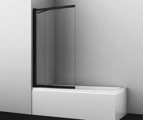 Стеклянная шторка WasserKraft Dill 61S02-100 WasserSchutz Fixed профиль черный Стеклянная шторка WasserKraft Dill 61S02-100 WasserSchutz Fixed профиль черный