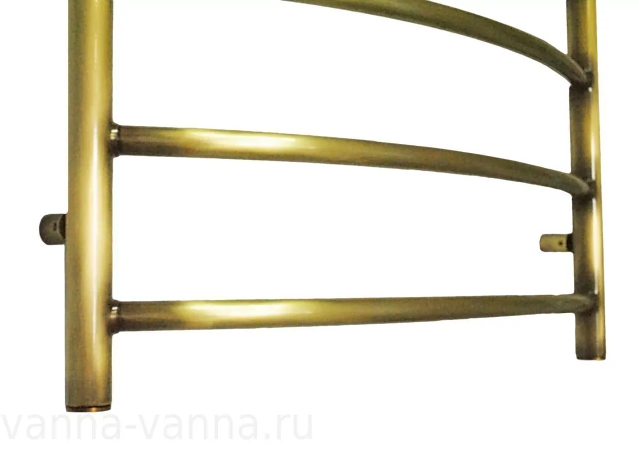 Полотенцесушитель водяной Domoterm Калипсо П7 500х700 античная бронза