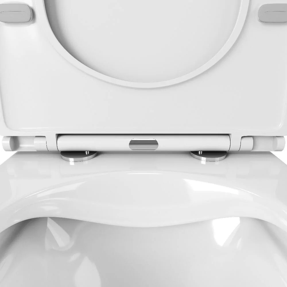 Унитаз Owl 1975 OWLT190403S Vatter Ruta-H mini подвесной, с микролифтом, система смыва воронка-водоворот, белый