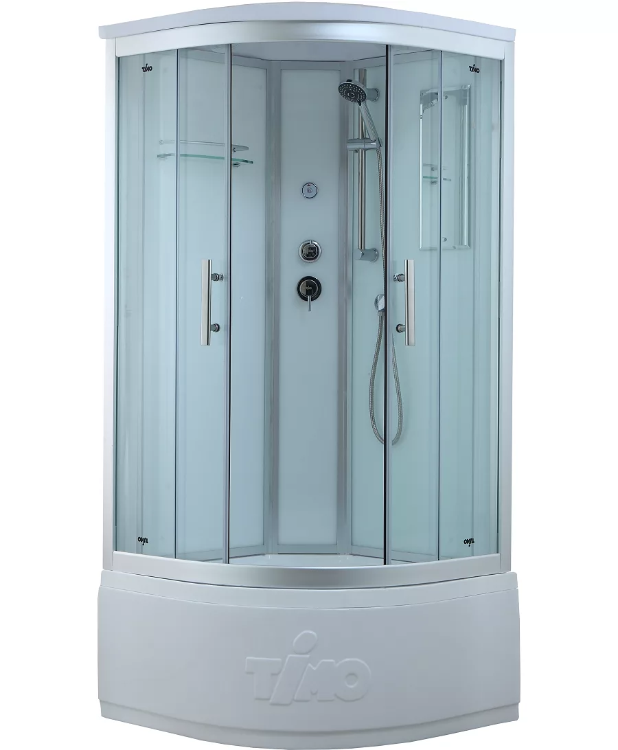 Душевая кабина Timo Standart Т-6600 Silver 100x100