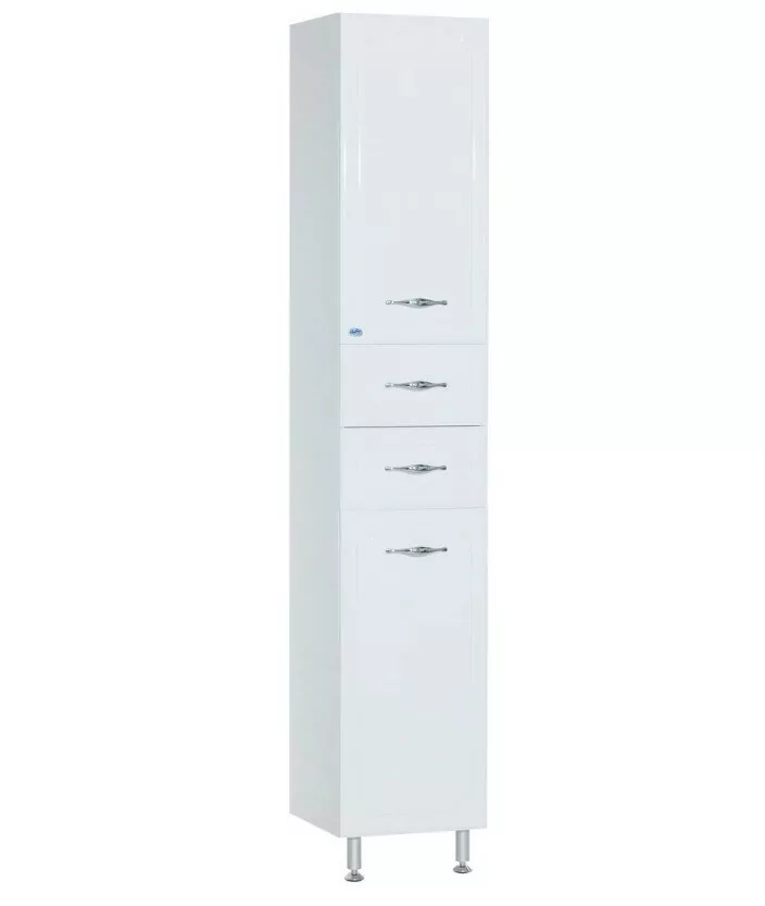 Пенал Bellezza Стелла 35 R напольный, белый