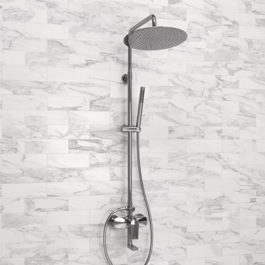 Душевая стойка WasserKraft A166.116.137.010.CH хром