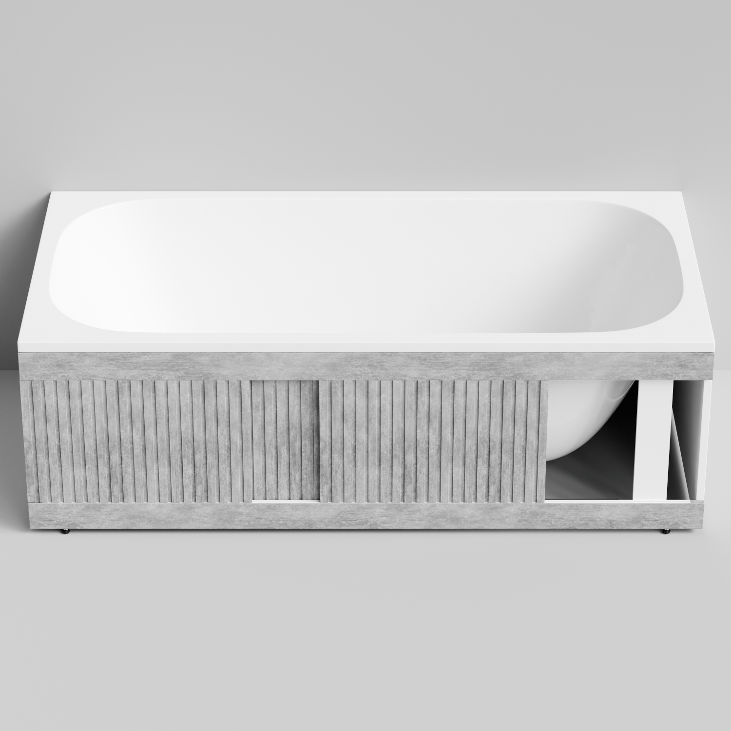 Экран под ванну Vod-ok Тач 170 раздвижной Горный камень