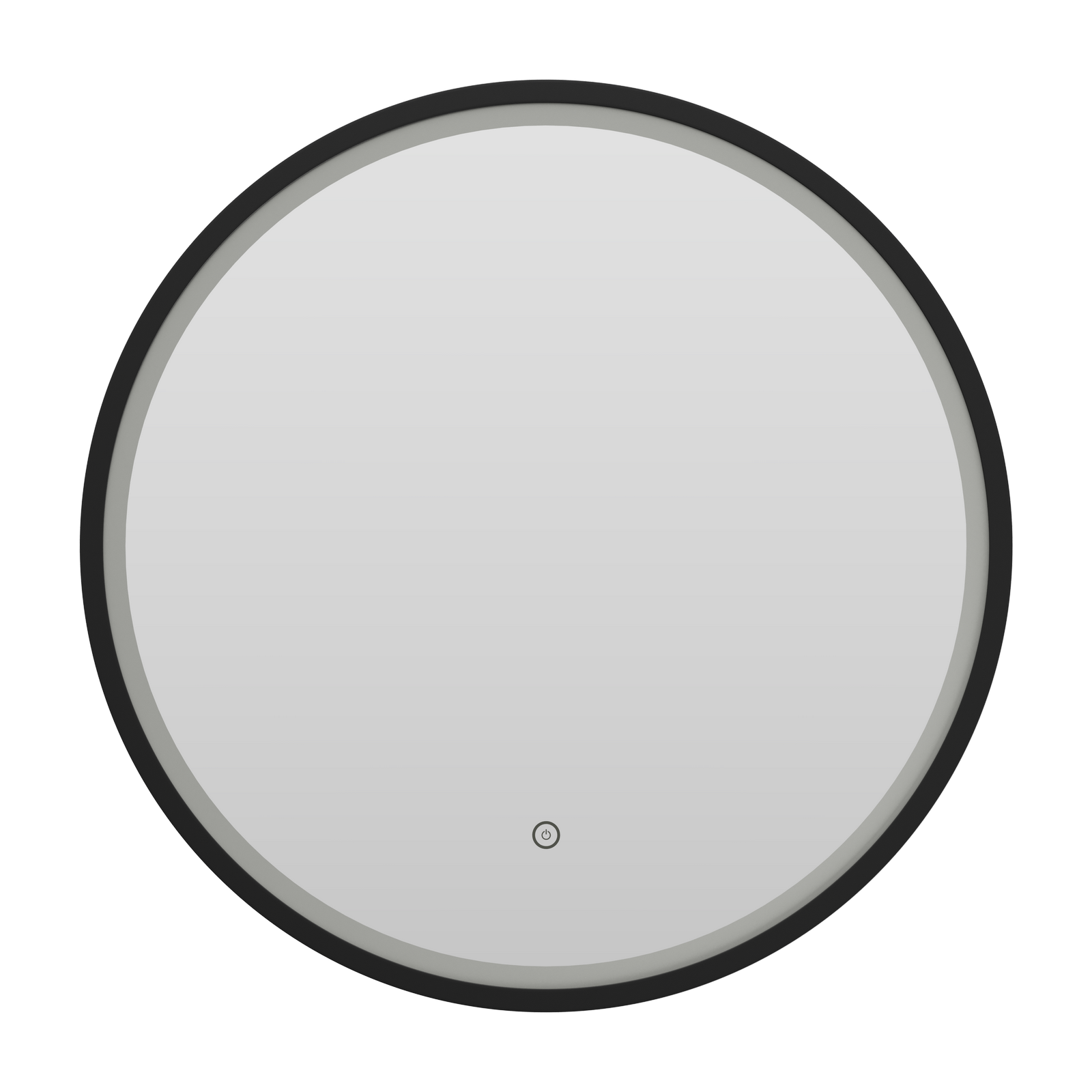 Зеркало Misty Альферац 600x600 черный
