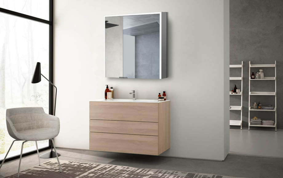 Зеркало-шкаф Esbano ES-5007NS 70х70х14