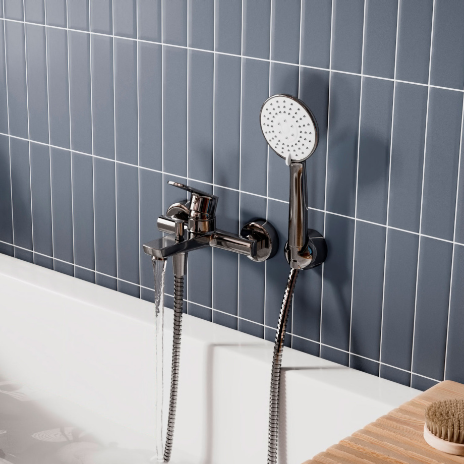 Смеситель для ванны WasserKraft Dill 6101 хром