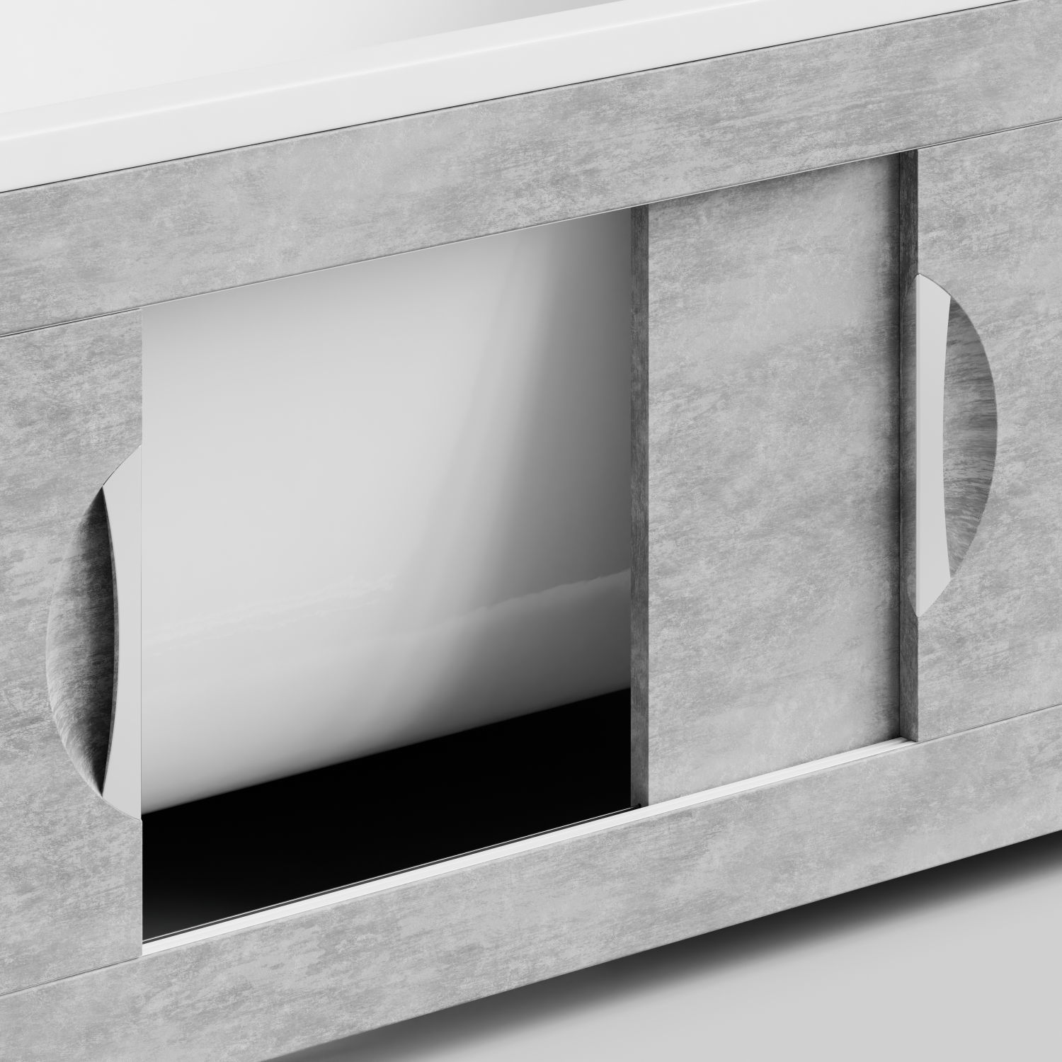 Экран под ванну Vod-ok Топ 170 раздвижной Горный камень