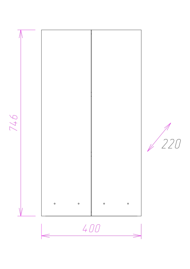 Шкаф навесной Onika Кредо 40 белый