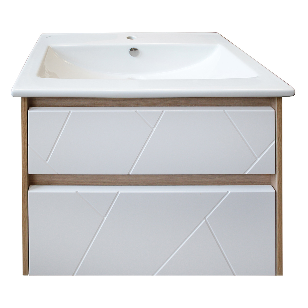 Мебель для ванной Асб-мебель Диана 75 комплект, подвесной, белый