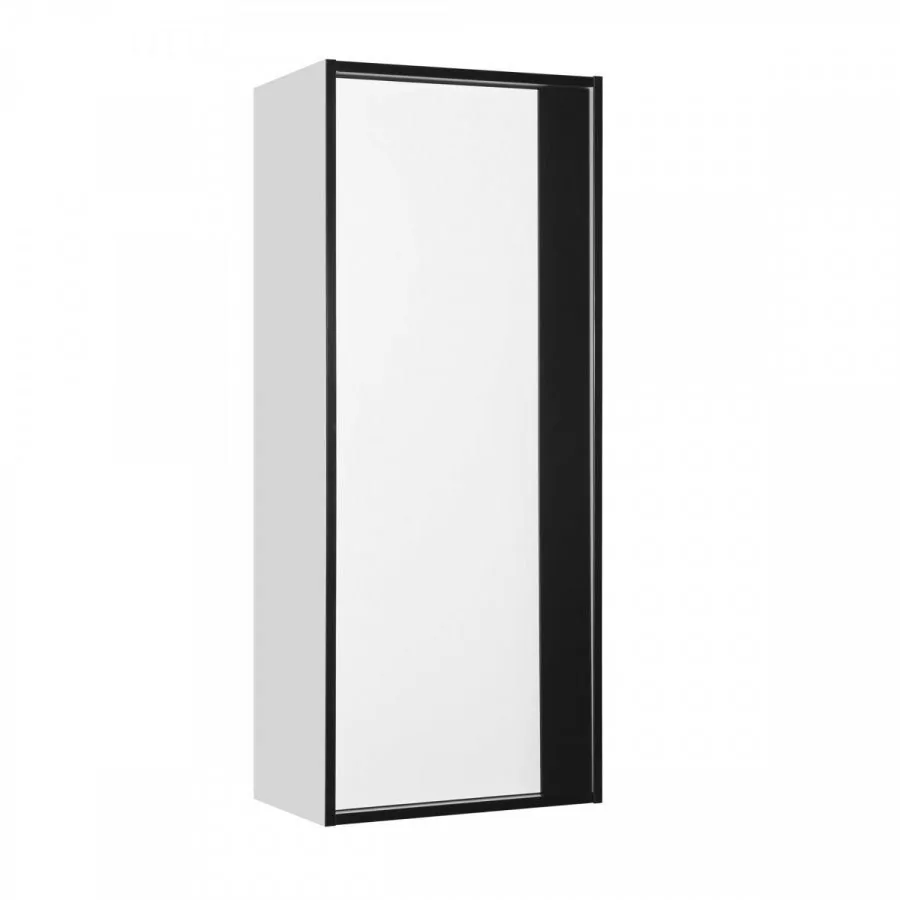 Пенал Style Line Амстердам 45 L/R подвесной, белый матовый/черный Пенал Style Line Амстердам 45 L/R подвесной, белый матовый/черный