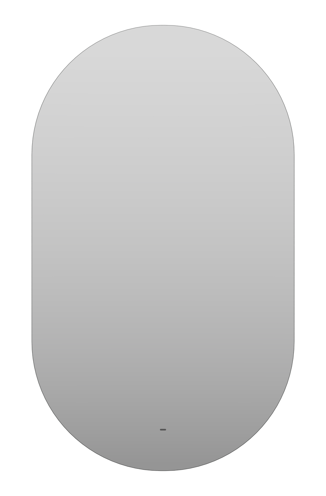 Зеркало Misty Титавин 650x1100