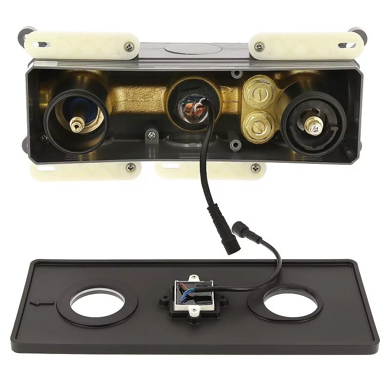 Душевой комплект ALMAes Tiber TVZ-8805 черный матовый