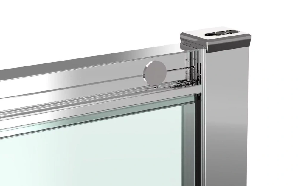 Душевой уголок Timo Altti 611 Foggy Glass матовый 100х100 квадратный, без поддона, хром от магазина Vanna-Vanna.ru!
