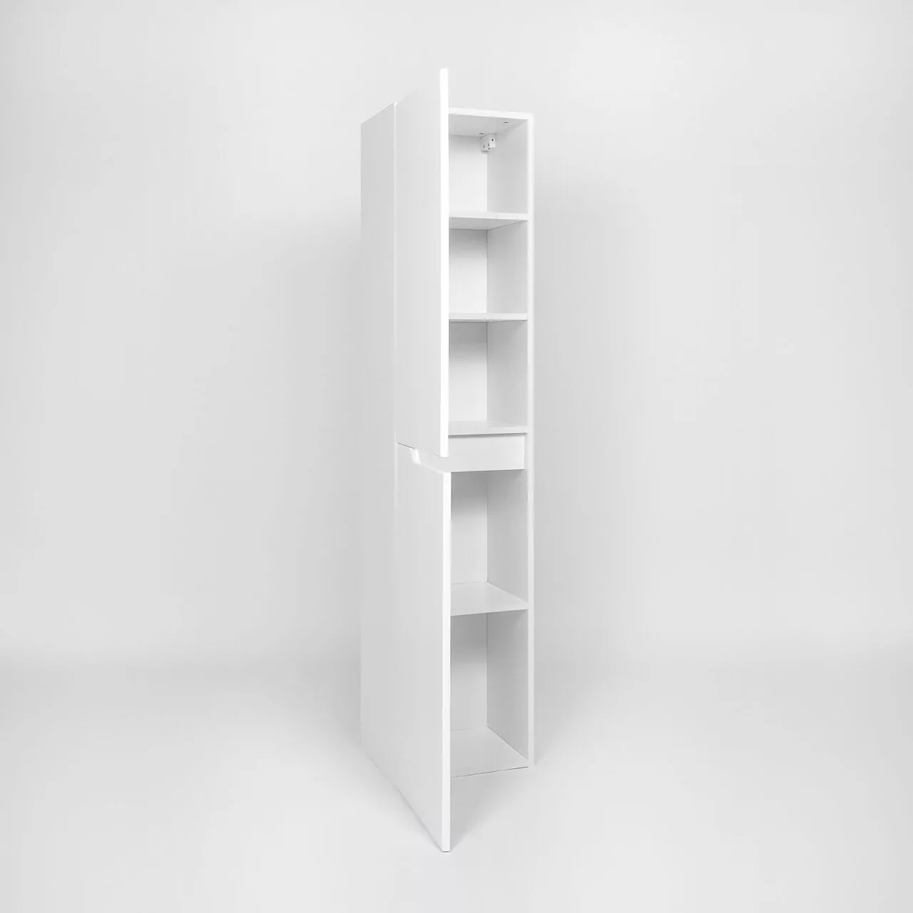 Пенал подвесной Viant Куба 30 L/R белый