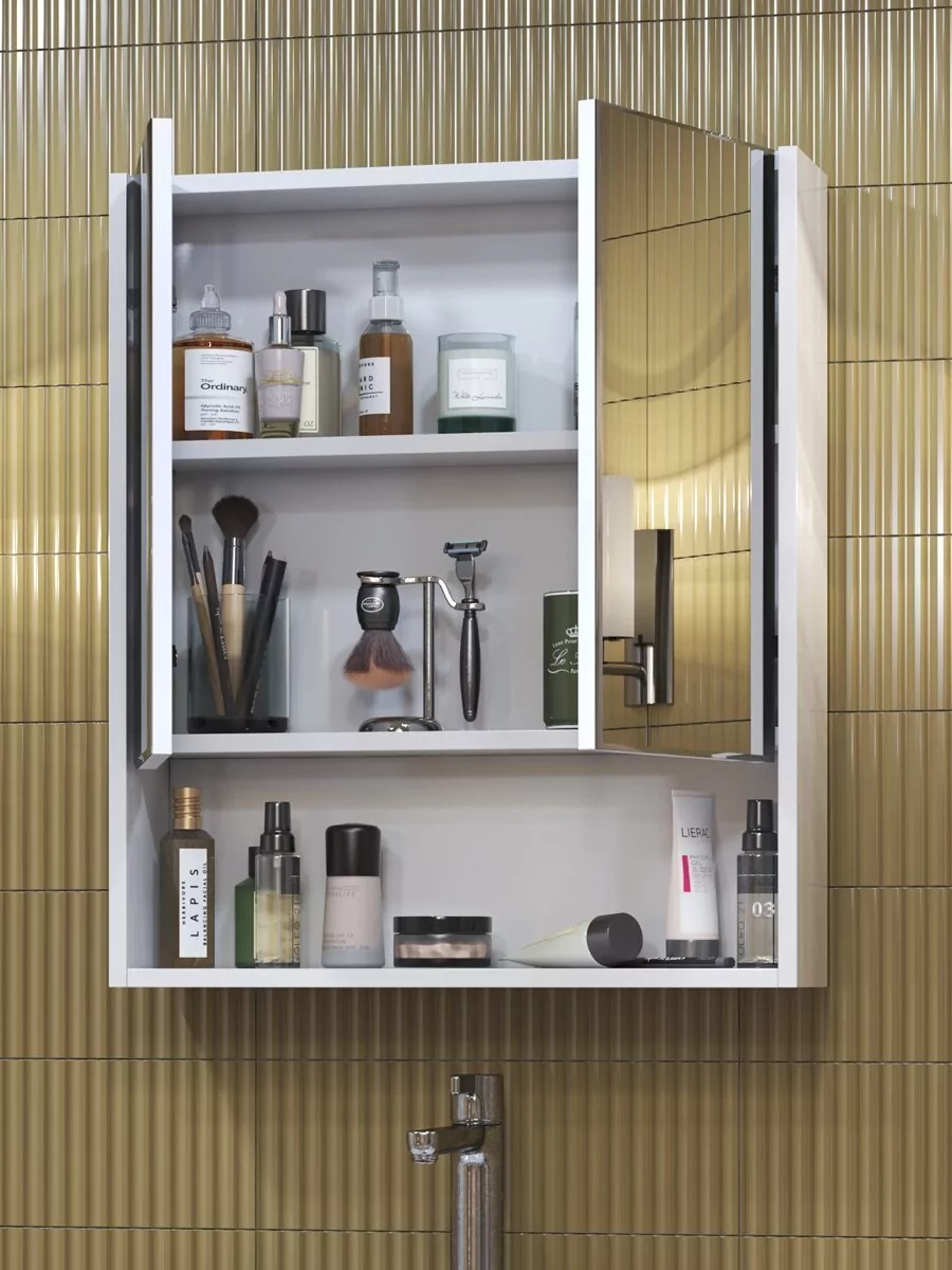 Зеркало-шкаф Vigo Urban 60 белый от магазина Vanna-Vanna.ru!