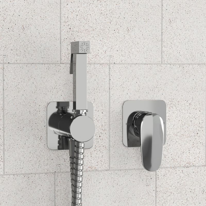 Смеситель с гигиеническим душем WasserKRAFT A3151.271.057.136