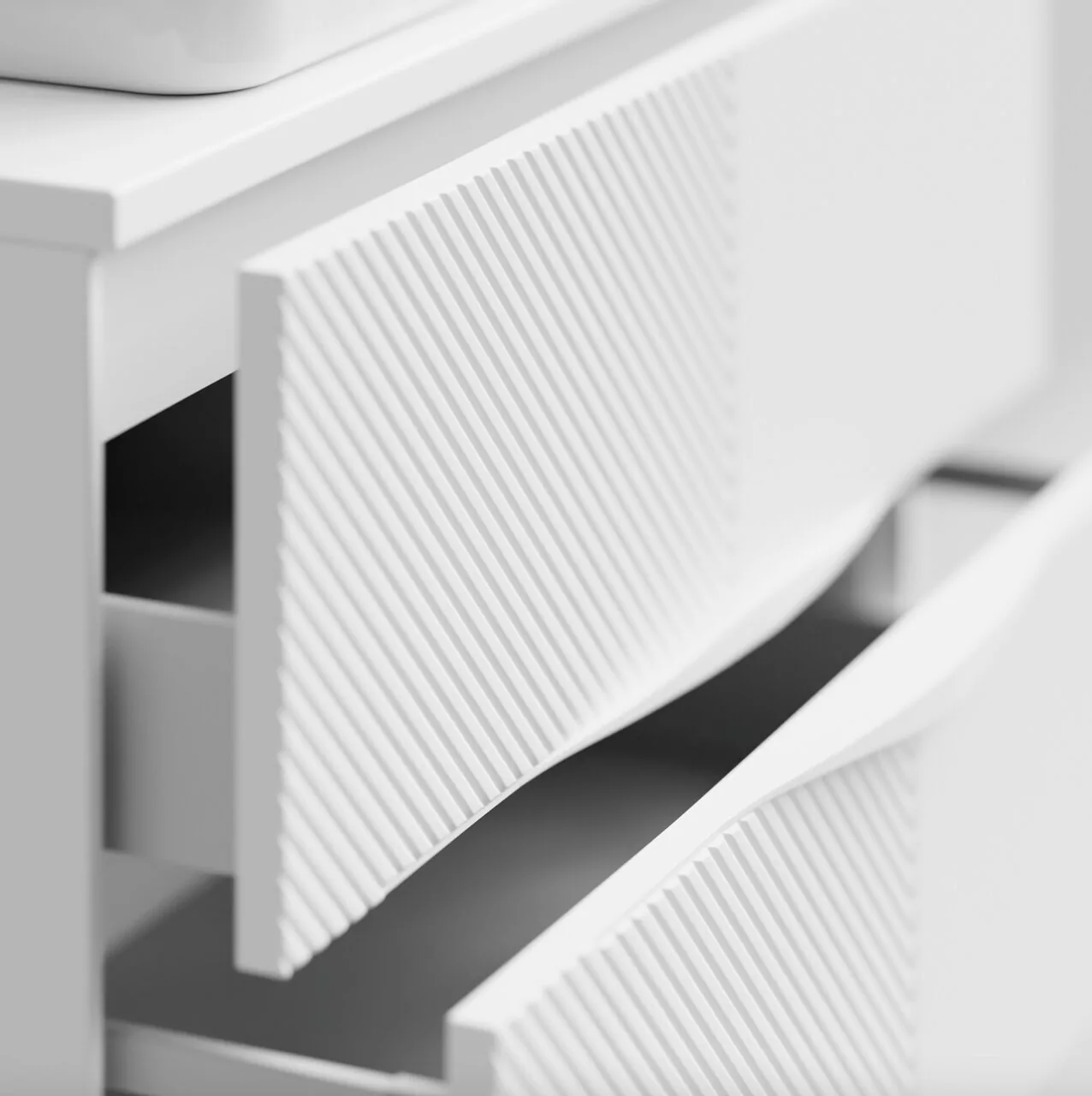 Тумба подвесная Vod-ok Липс 80 с раковиной Олимпия 560, белый + 7 цветов