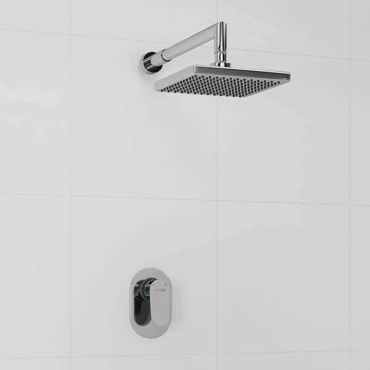 Душевой комплект WasserKraft Donau A12028 хром