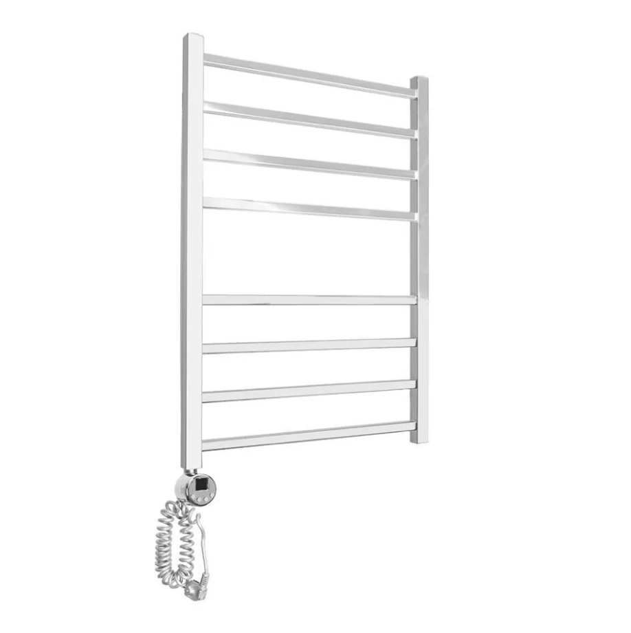 Полотенцесушитель электрический Domoterm Квадро П8 500x800 EL левый, хром